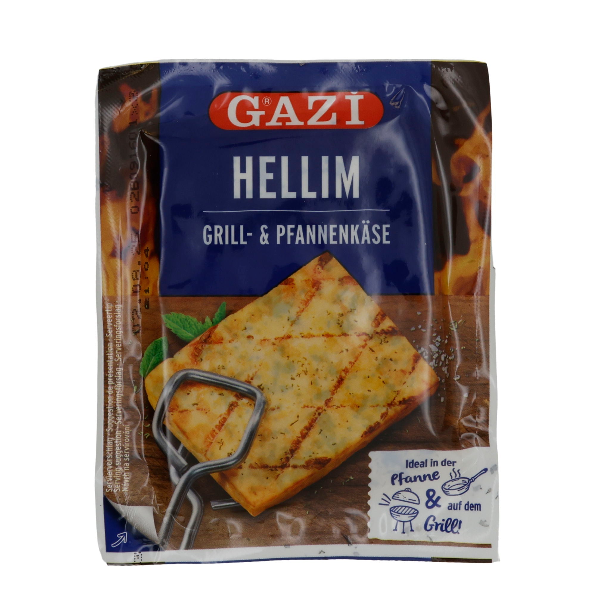 Hellim Grill- & Pfannenkäse Gazi | Grillkäse | Perfekt für Grill & Pfanne | 250 g GAZI
